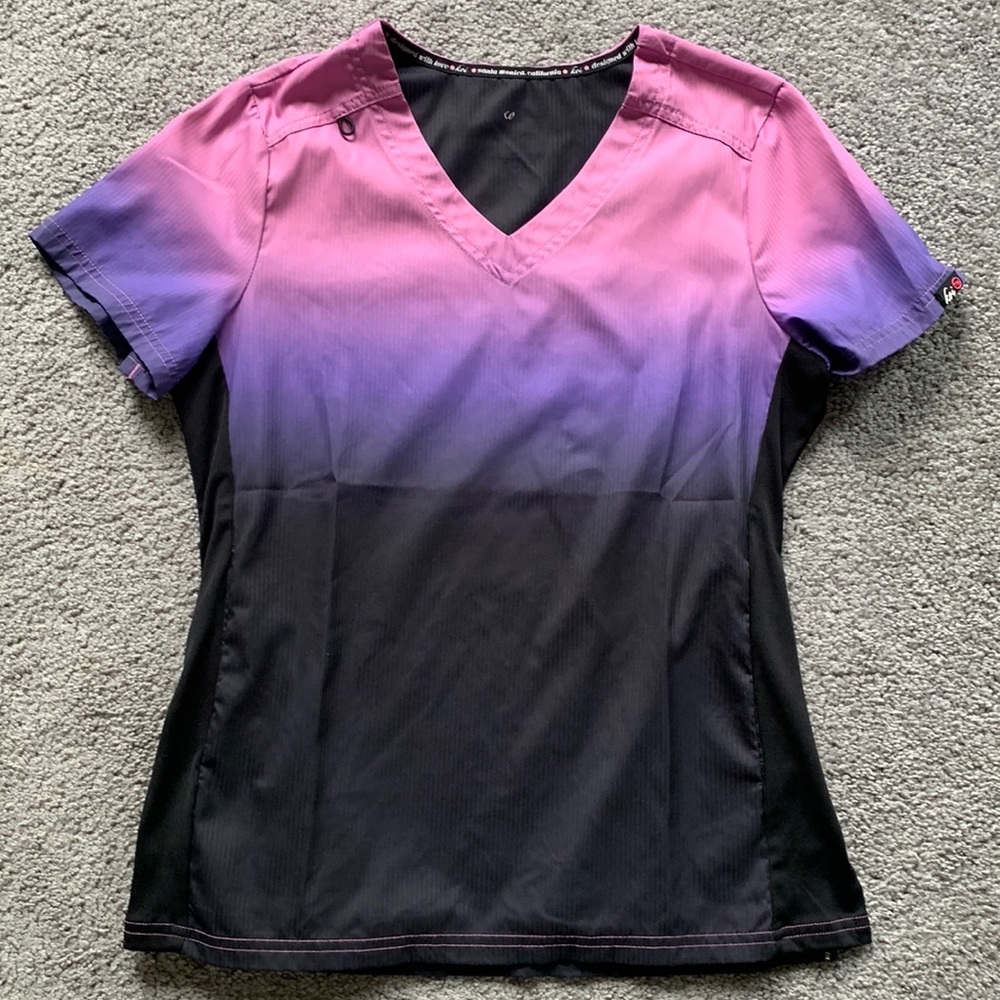 Koi scrub top